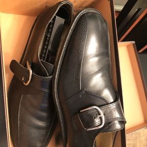 Black Johnston & Murphey Jameson Dress Shoes